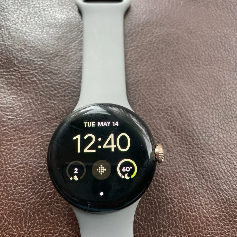 Google Pixel * Watch 1st Gen Previous Model - Andr Champagne Champagne Gold case